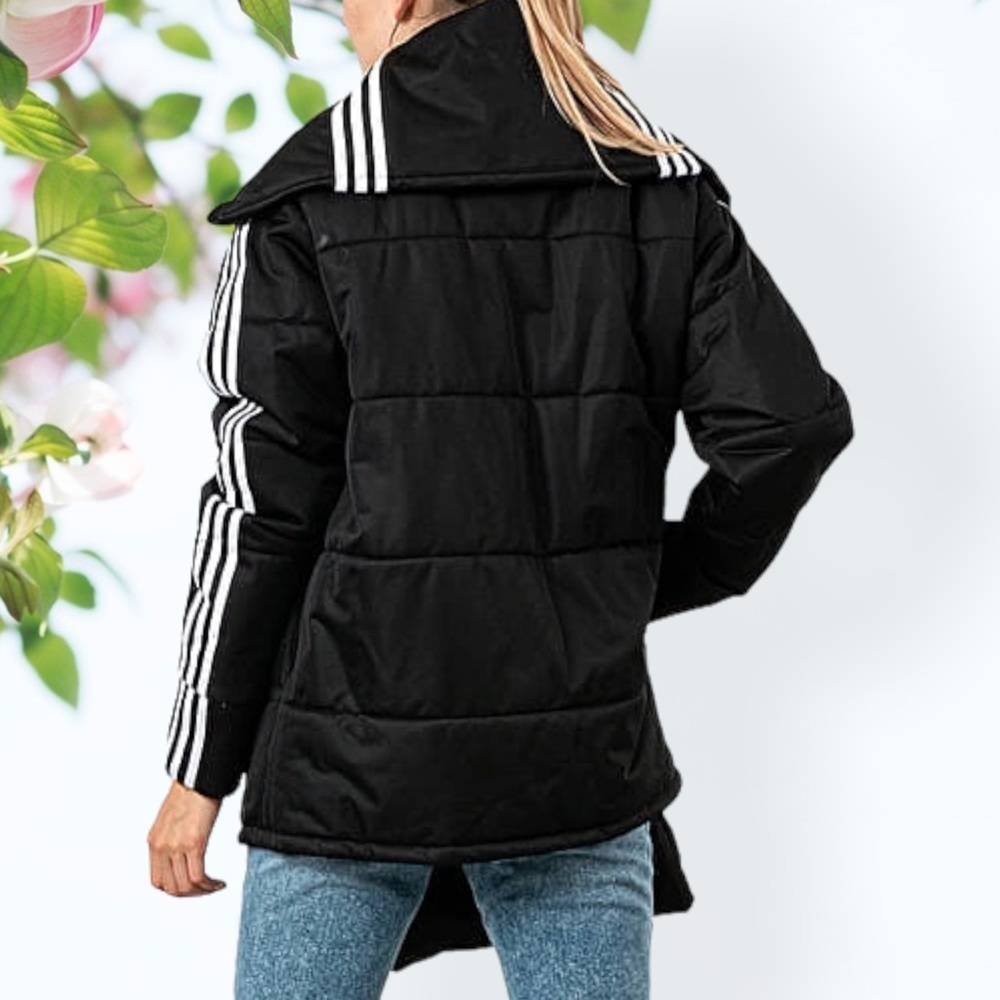 Adidas puffer track jacket - Picture 3 of 8